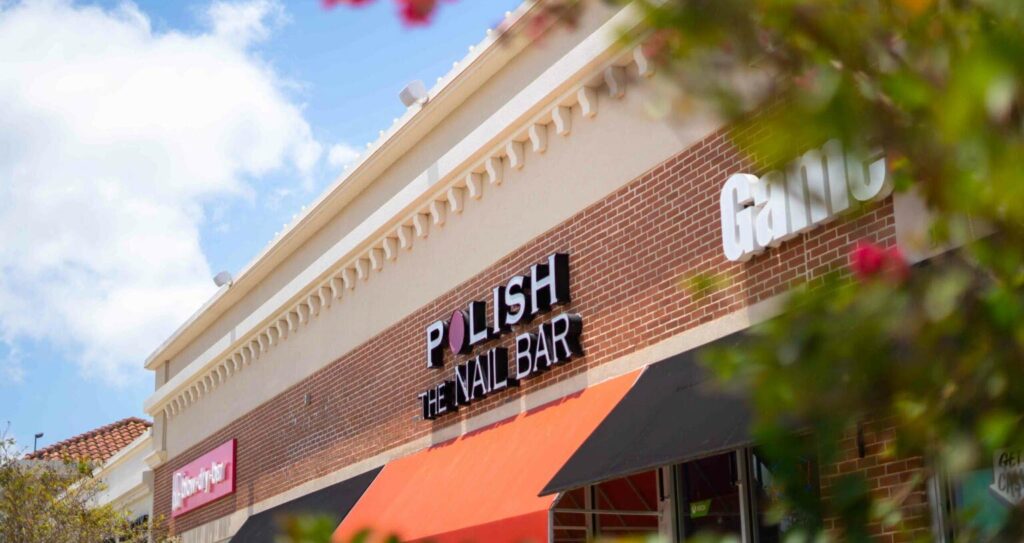 Polish the Nail Bar Jacksonville Salon front